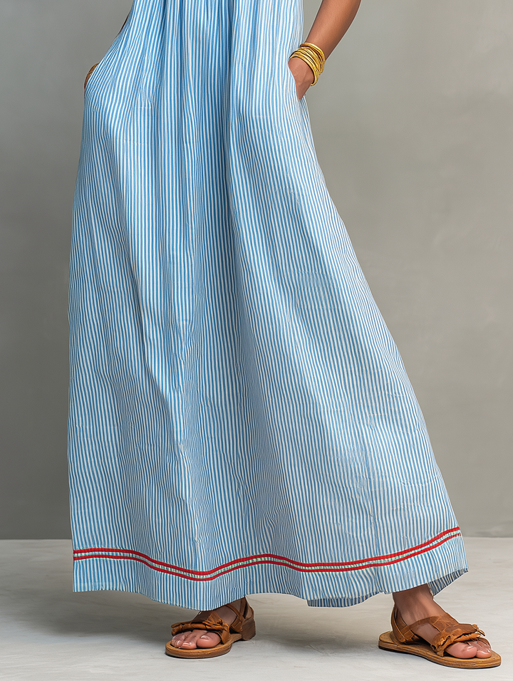 Larina | Azure Long Dress