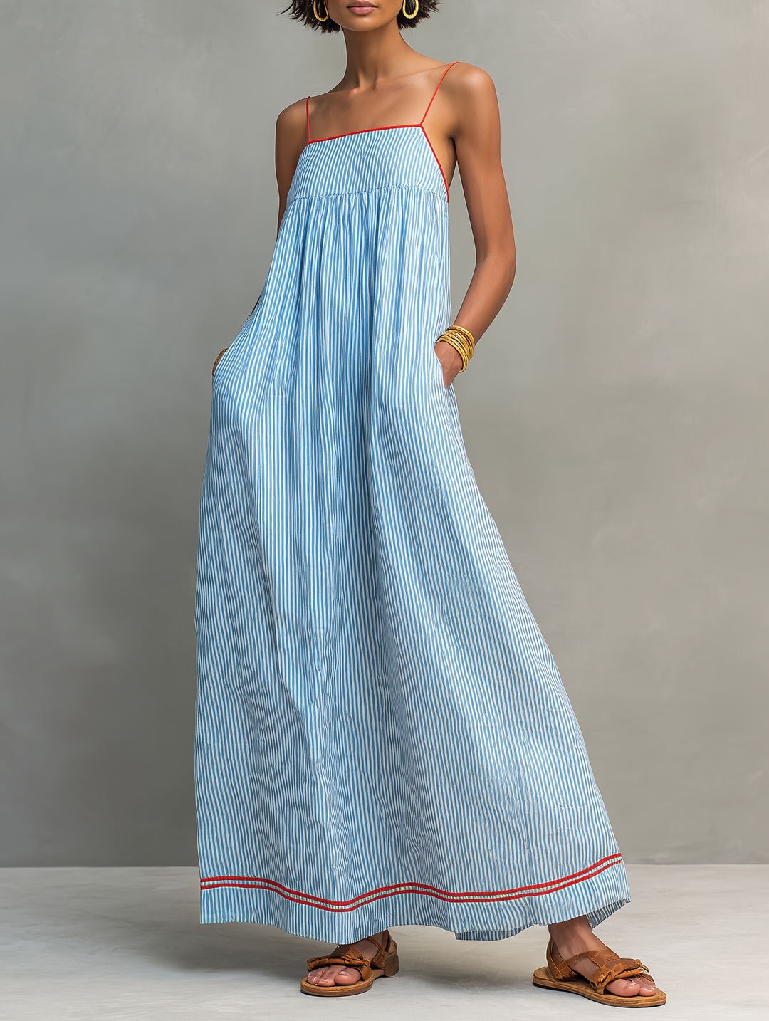 Larina | Azure Long Dress