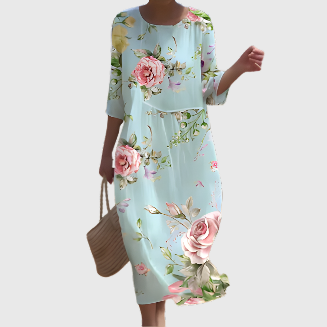Chic, Comfortable, and Flowing Long Dress