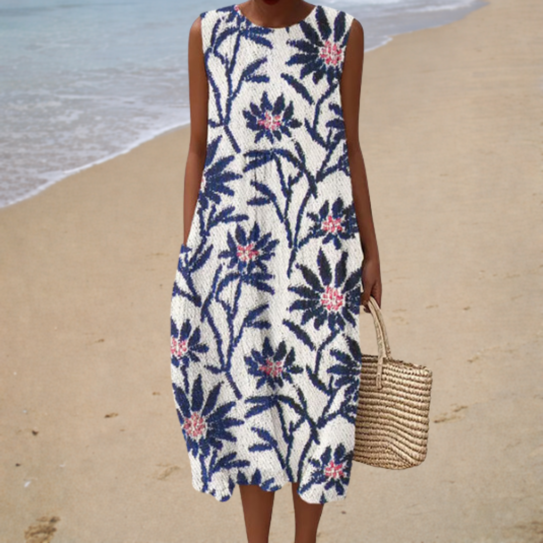 Cozy Sleeveless Summer Dress