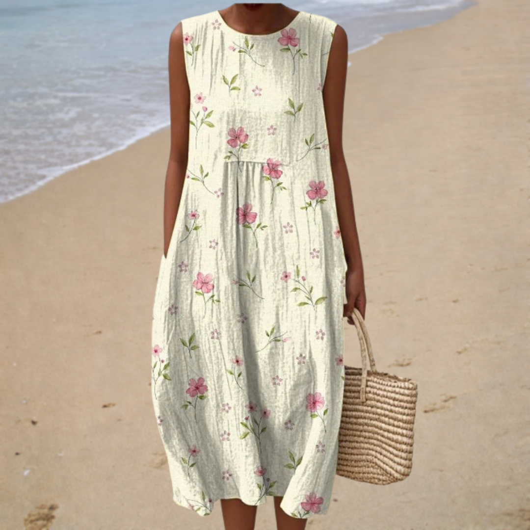Cozy Sleeveless Summer Dress
