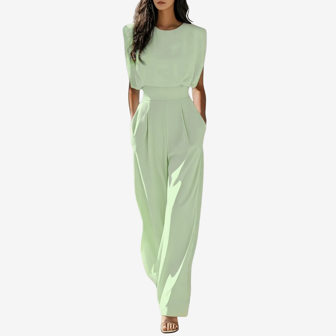 Aria Jumpsuit with Belt