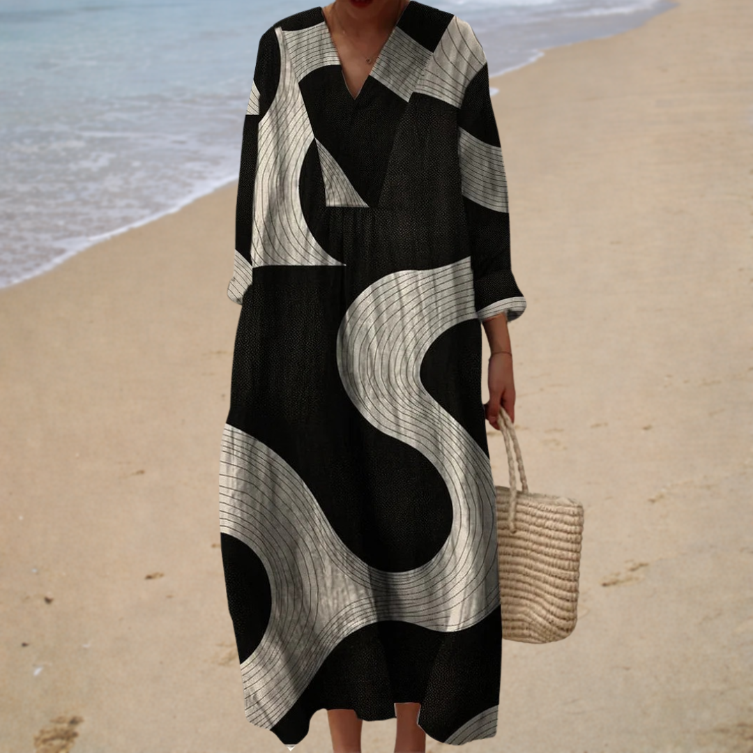 Upgraded Printed Summer Dress