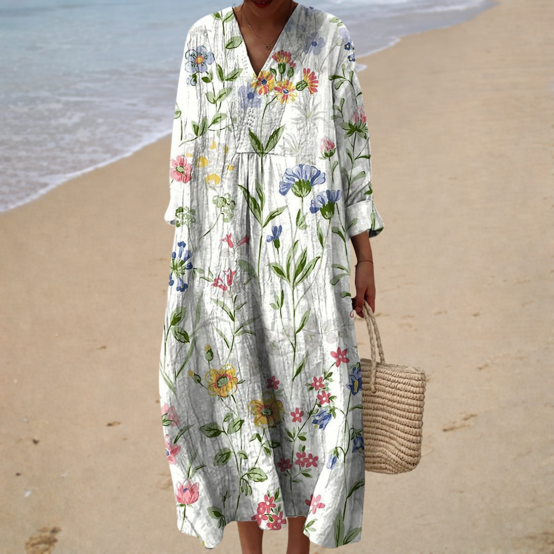 Summer Dress with Eye-Catching Prints