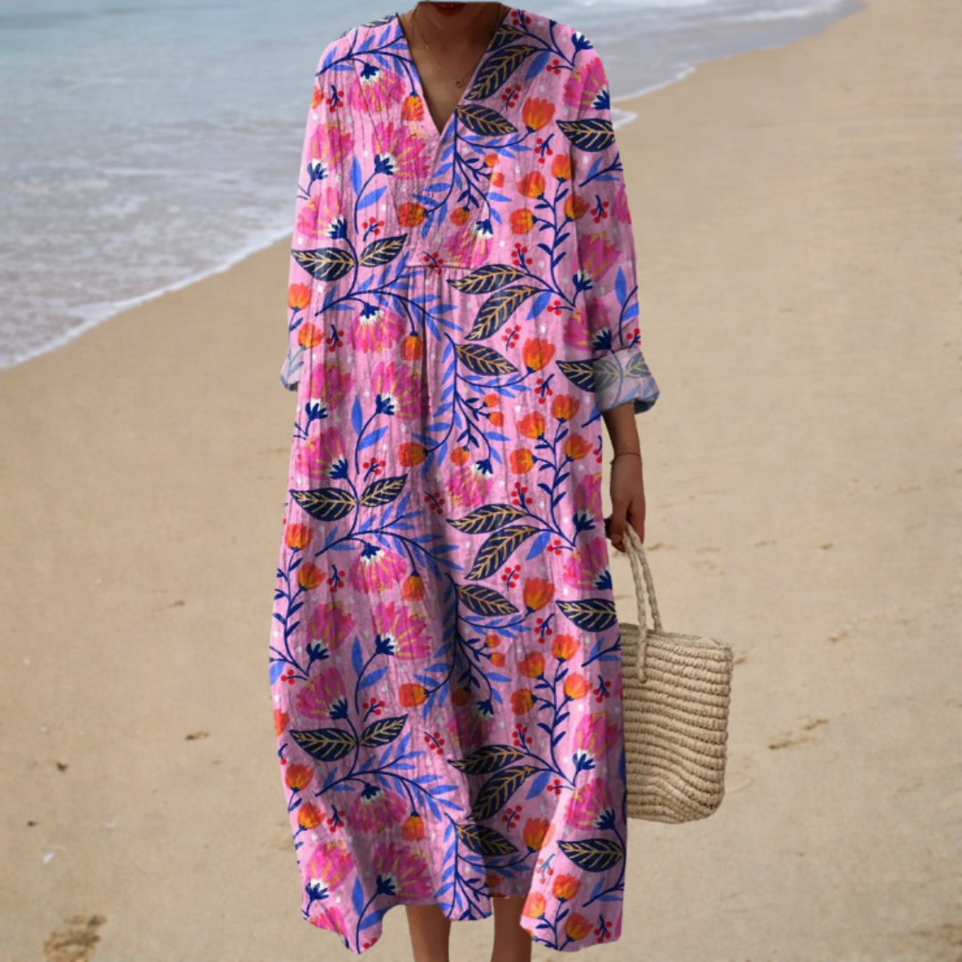 Exquisite Summer Printed Dress