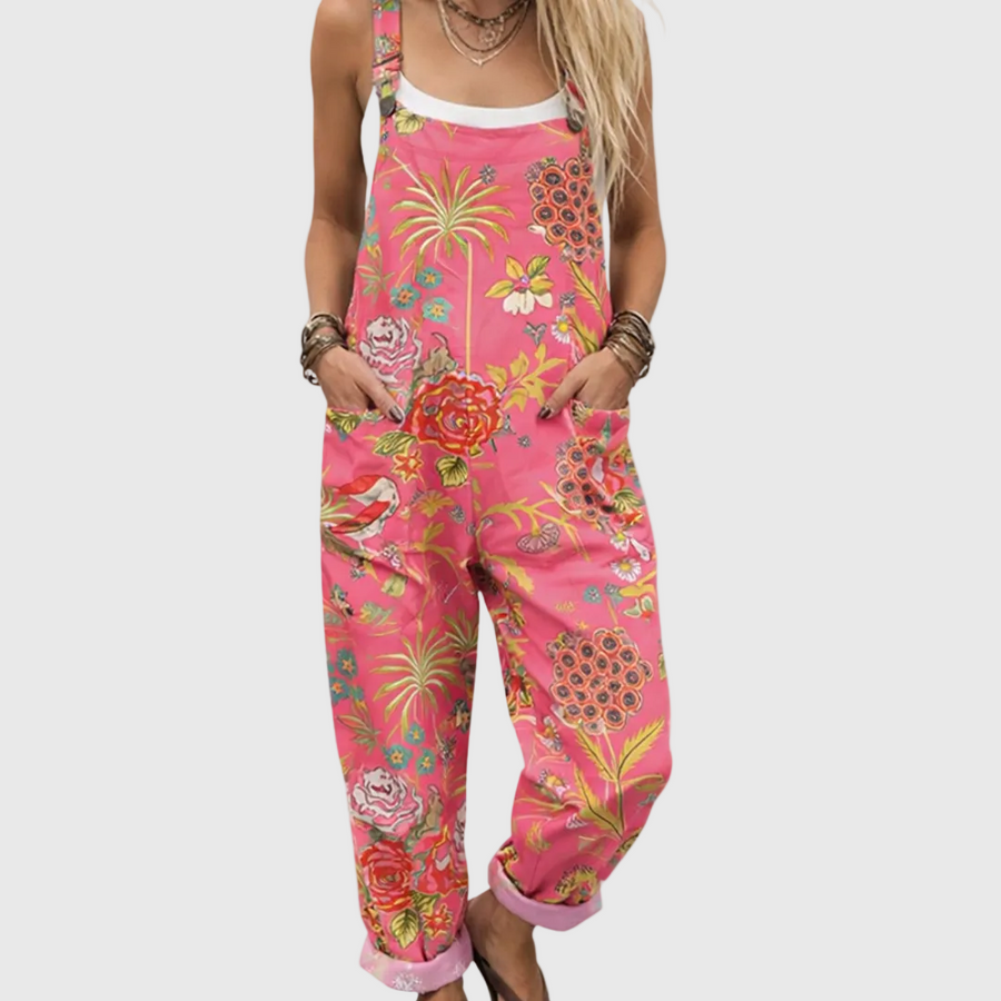 COMFORTABLE PRINTED JUMPSUIT