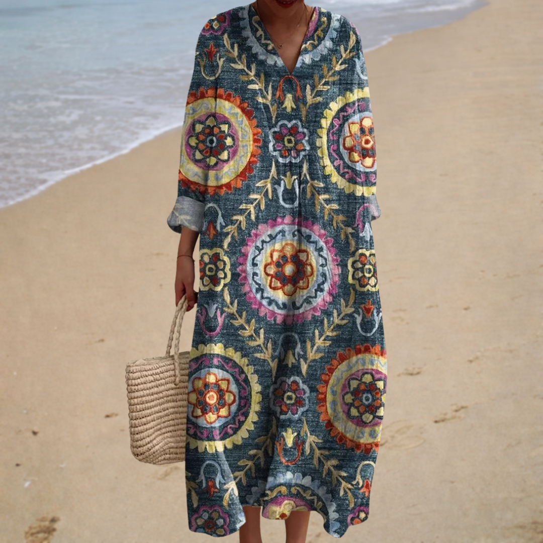 Summer Dress with Eye-Catching Prints