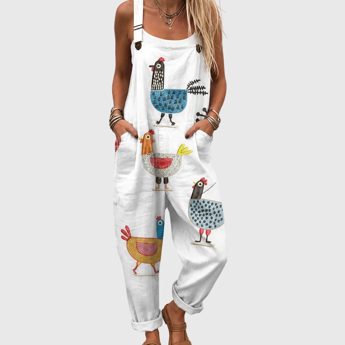 HAPPY CHICKENS JUMPSUIT