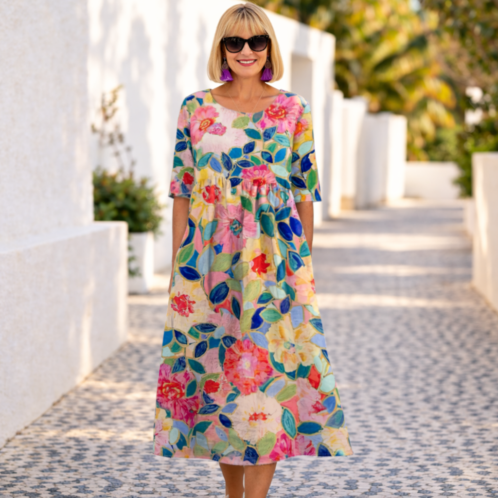 Susy | Floral Dress with a Summer Vibe