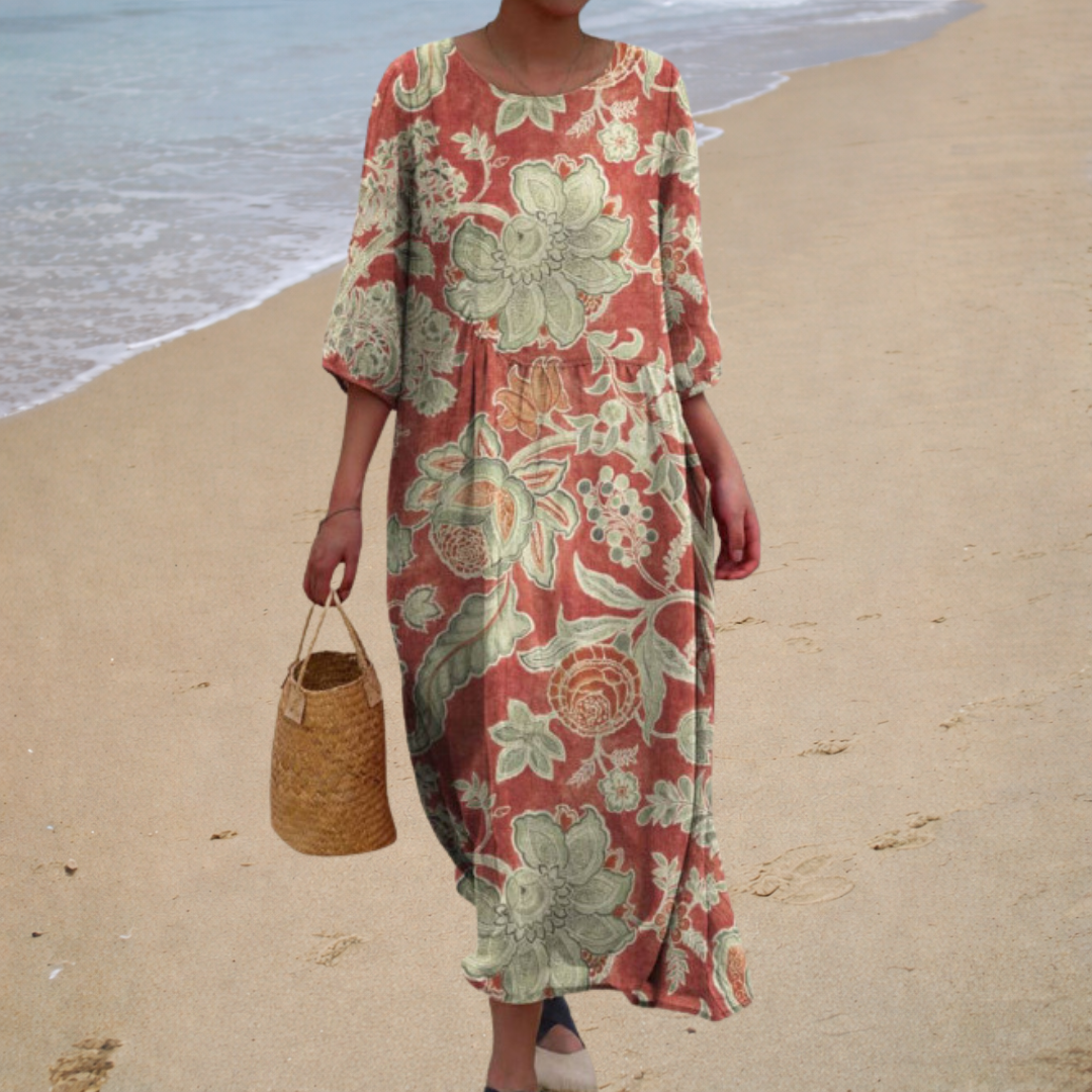 Chic, Comfortable, and Flowing Long Dress
