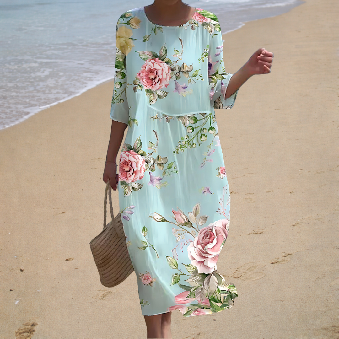 Chic, Comfortable, and Flowing Long Dress