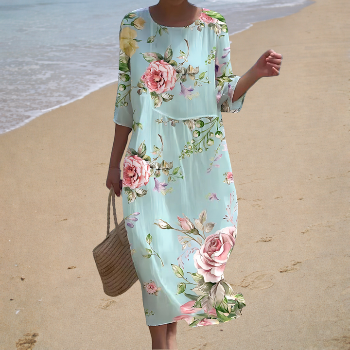 Chic, Comfortable, and Flowing Long Dress