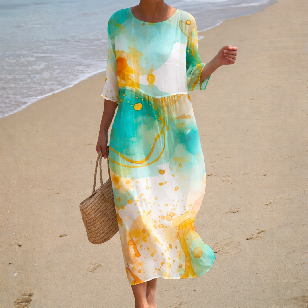 Stylish and Cozy Maxi Dress