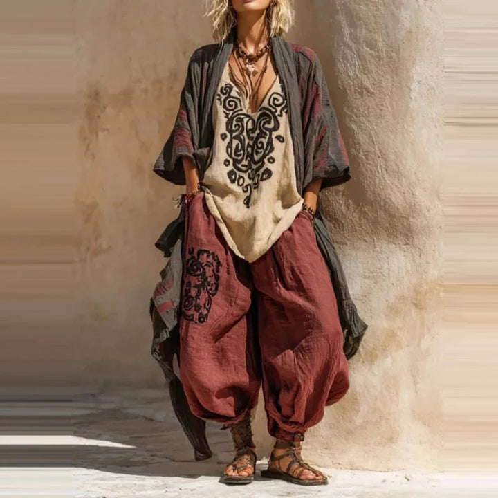 The Florence Linen-Blend Co-ord Sets