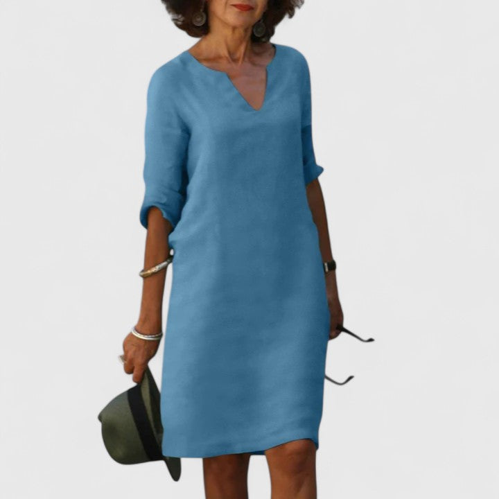 Alayah | Comfortable V-Neck Dress