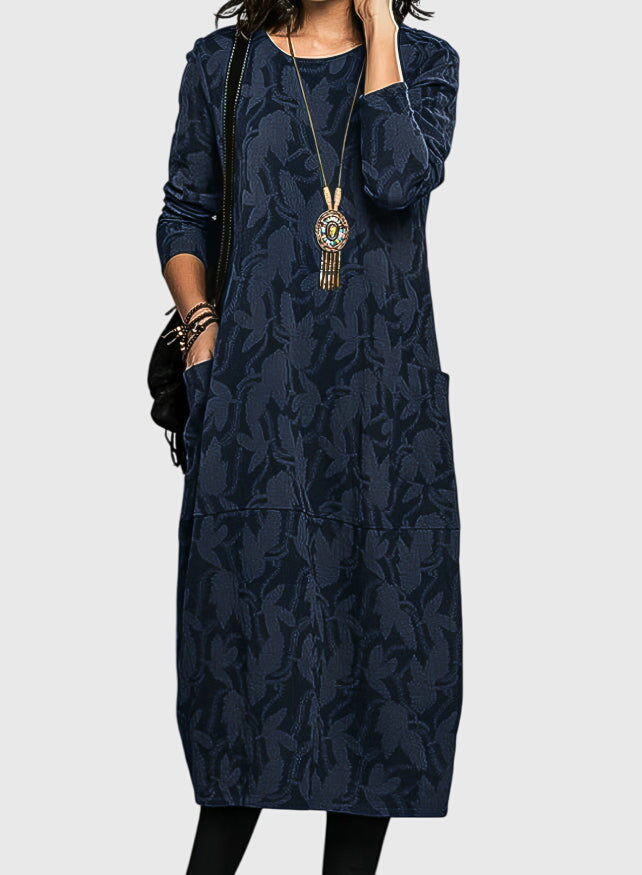 Abby | Casual Round-Neck Dress