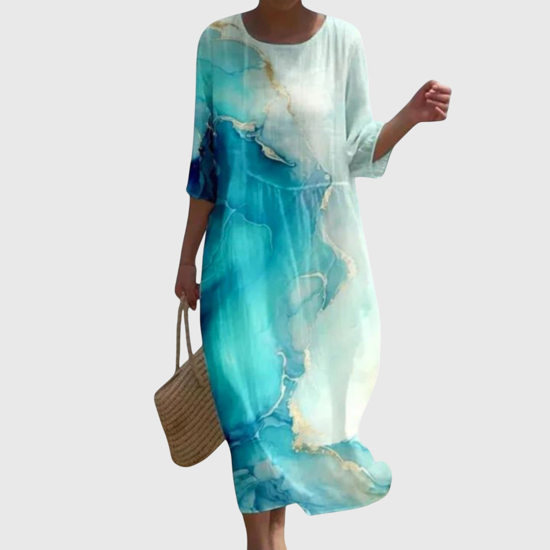 Desiree | Stylish Floral Maxi Dress