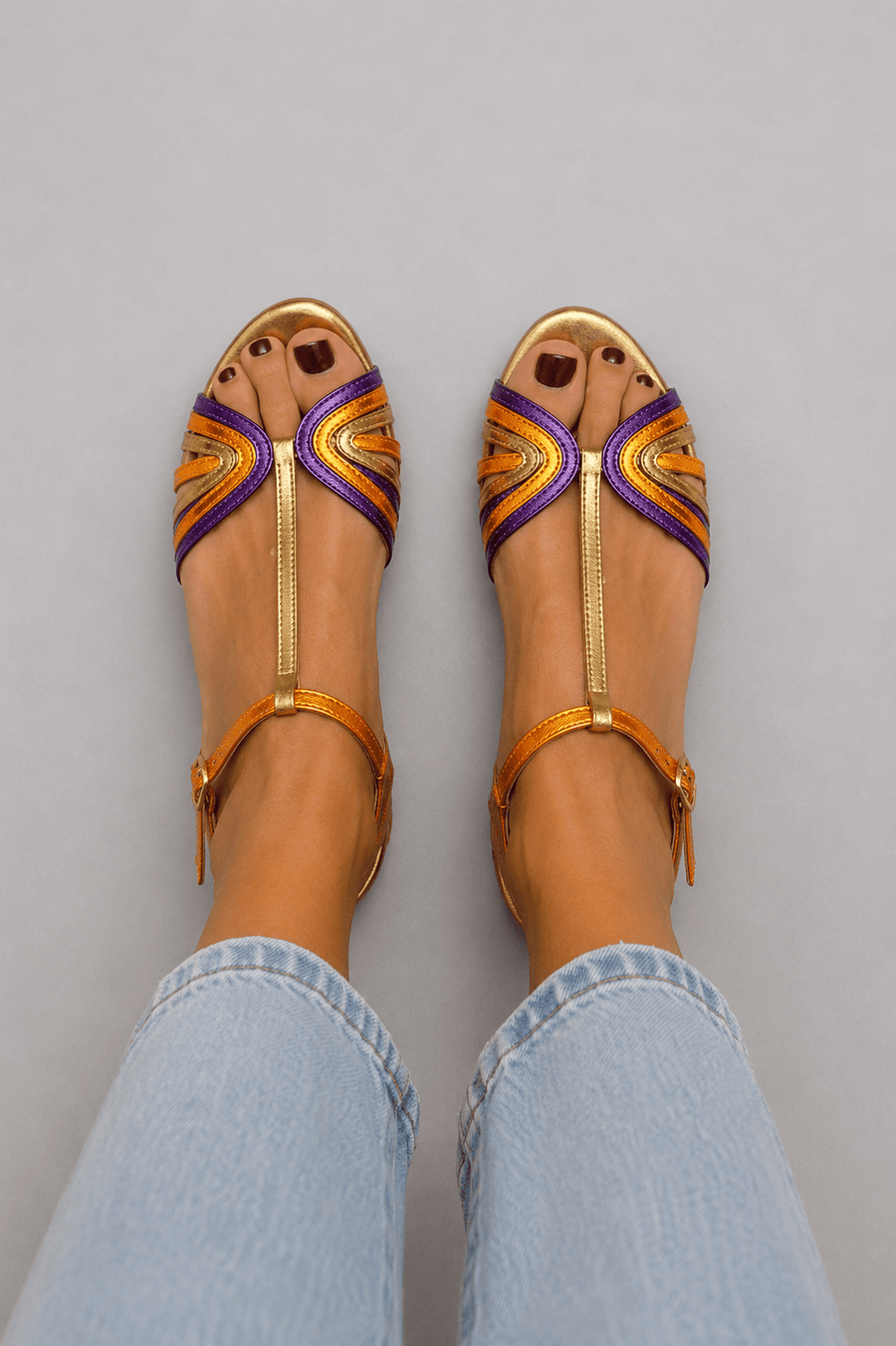 VIVIANA | MEDITERRANEAN-COLORED SANDALS