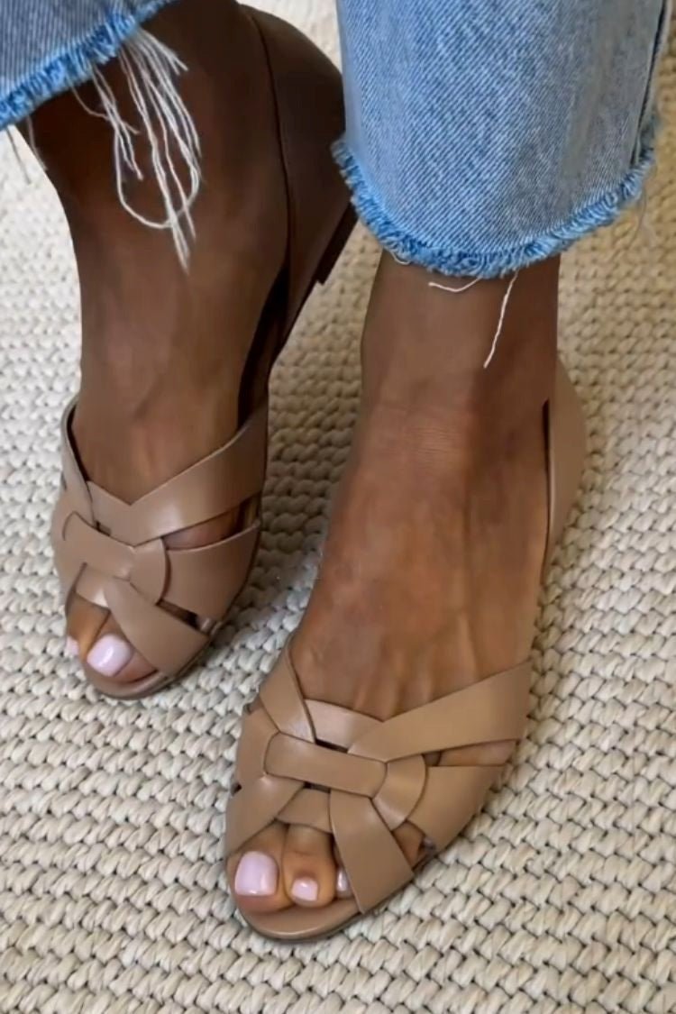 SERAFINA | BRAIDED SANDALS