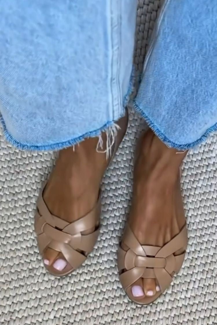 SERAFINA | BRAIDED SANDALS