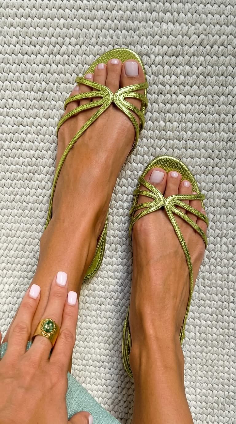 MARTA | GOLDEN SANDALS: SUMMER ELEGANCE