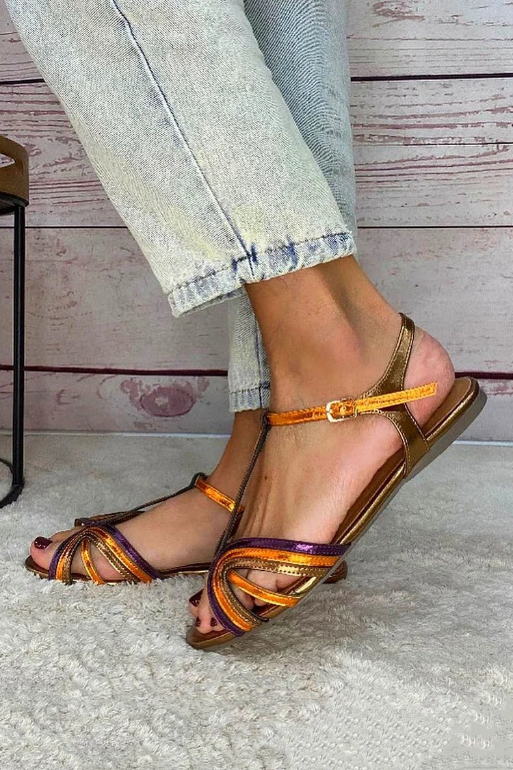 VIVIANA | MEDITERRANEAN-COLORED SANDALS