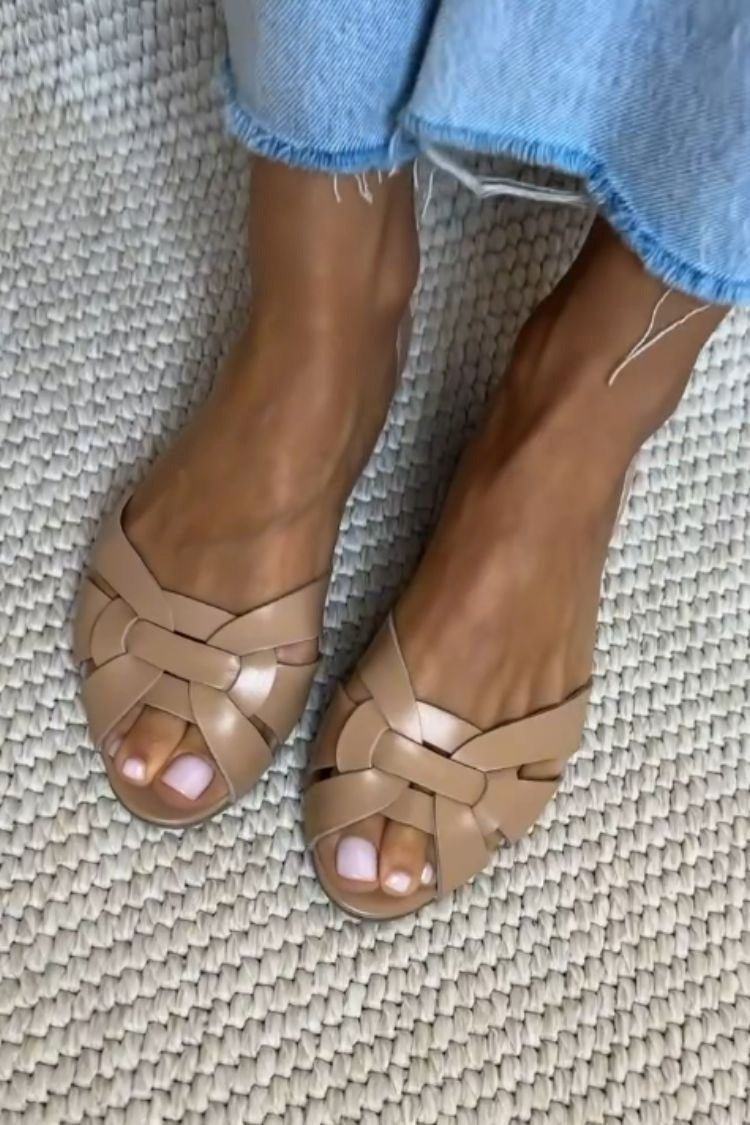 SERAFINA | BRAIDED SANDALS