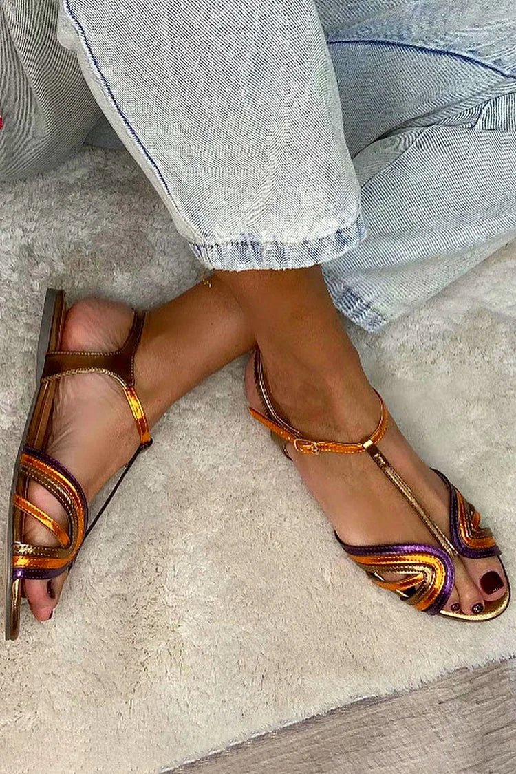 VIVIANA | MEDITERRANEAN-COLORED SANDALS