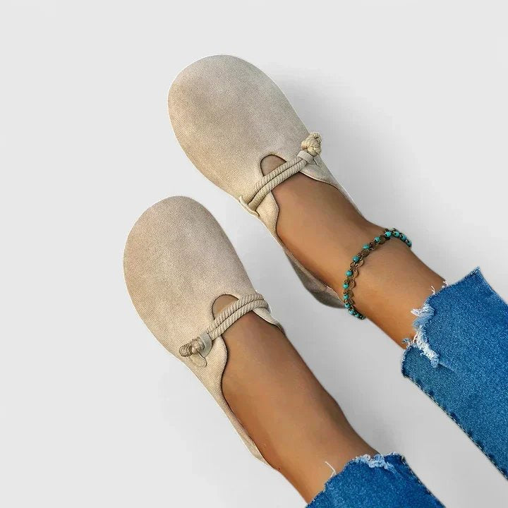Claire | Comfort Loafers with Bow Detail